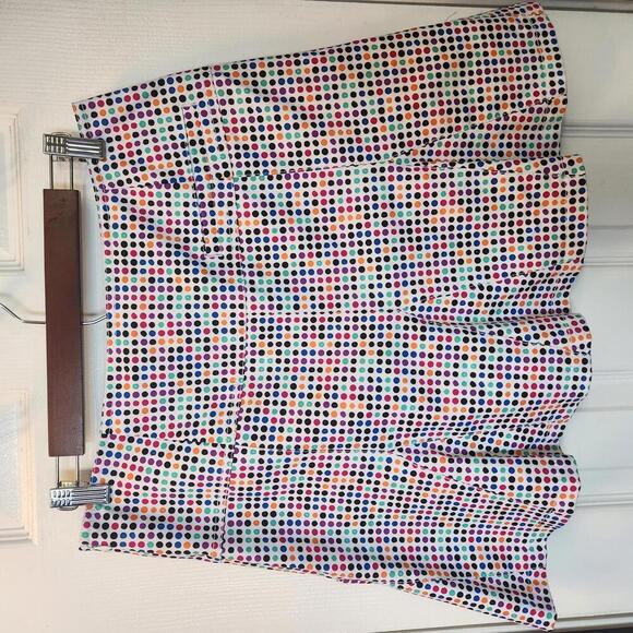 Cutter & Buck DryTec Multi-colored Polka Dot Golf Skort Size 6 - Picture 9 of 9